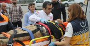Yeşildere'ye düşen yaşlı vatandaşı AKS 110 Kurtardı...