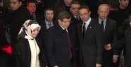Başbakan Davutoğlu'ndan Koç Ailesi'ne taziye ziyareti