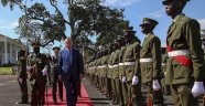 Cumhurbaşkanı Erdoğan Uganda'da törenle karşılandı