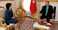 Erdoğan: Leyla Zana terörist başı ile ilgili taleple gelecekse hiç gelmesin!