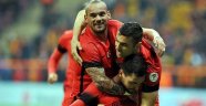 Gaziantepspor'u ağırlayan Galatasaray çeyrek finale uzandı: 3-1