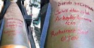 Suriye'ye atılan mermilerde Sur ve Cizre mesajı