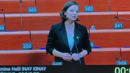 Başkan Kınay Avrupa Konseyi Genel Kurulu’nda