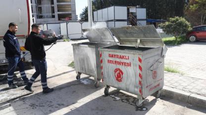 Bayraklı’da ilaçlama seferberliği