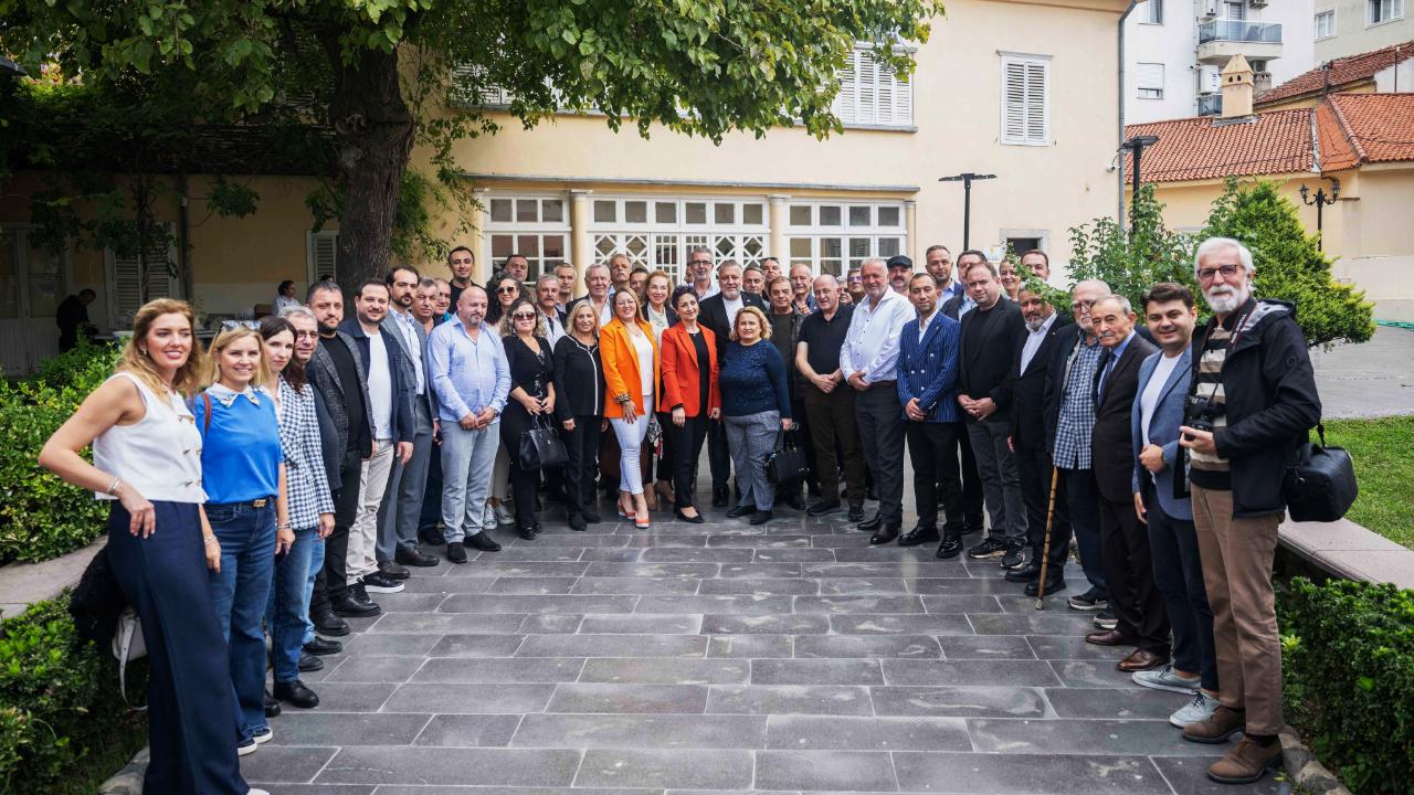 Boşnak iş insanları Bornova’da buluştu