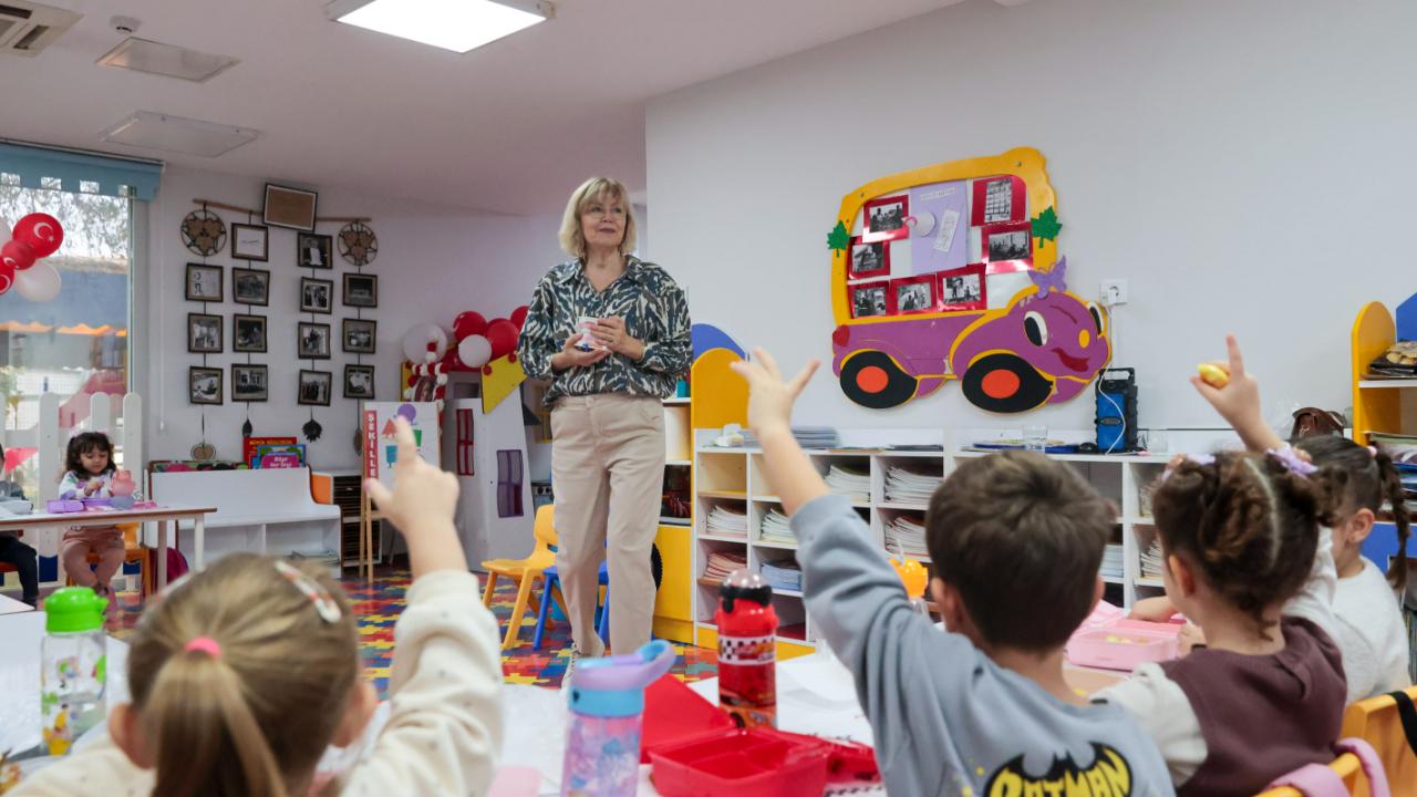 Buca miniklere diş sağlığı eğitimi