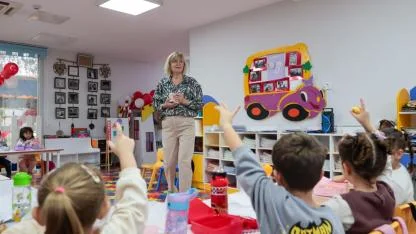 Buca miniklere diş sağlığı eğitimi