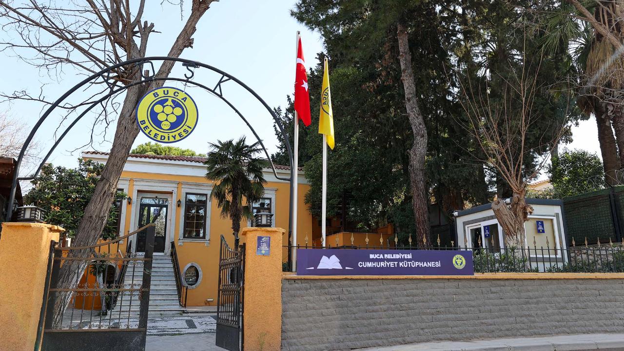 Buca&#039;daki tarihi köşk çocuklar için bilgi yuvası oldu