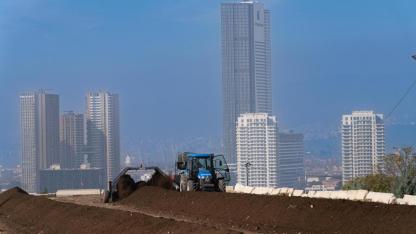 Büyükşehir’in yeşil atıkları kompost gübreye dönüşüyor
