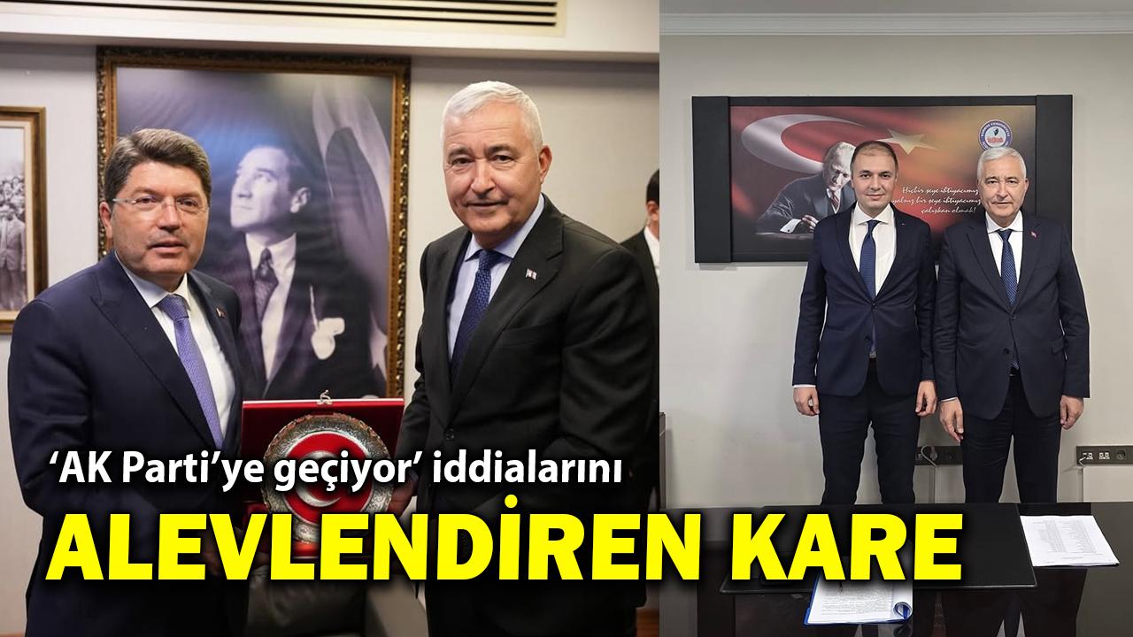 Fotoğrafı paylaştı &#039;AK Partiye geçecek&#039; iddiaları alevlendi