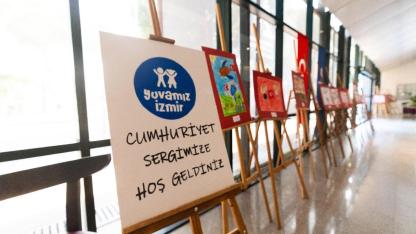 Minik ellerden 10 Kasım sergisi