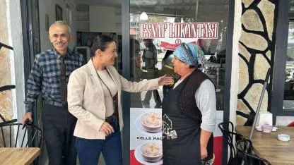 Başkan Sengel Çamlık'ta sahaya indi... 'Herkesin yükü ağır'