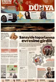 DÜNYA Gazete Manşeti