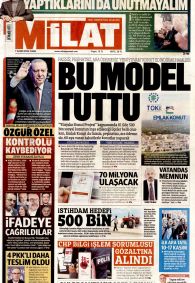 MİLAT Gazete Manşeti