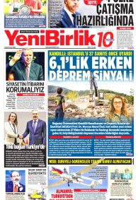 YENİBİRLİK Gazete Manşeti