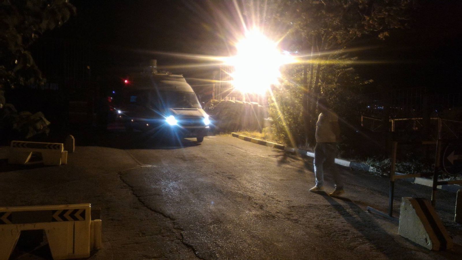 BUCA NATO ASKERİ ALANDA YANGIN!