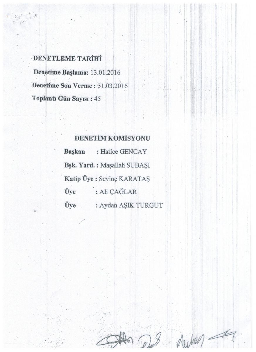 DİDİM BELEDİYESİ 2016 YILI DENETİM KOMİSYONU RAPORU HAKKINDA SUÇ DUYURUSU!