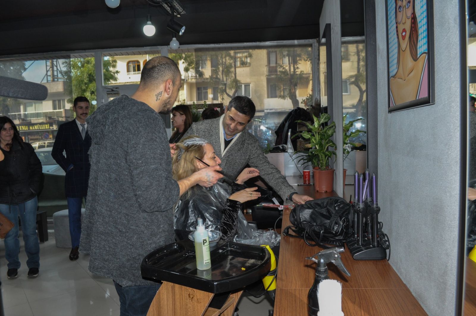 Kuşadası adayı Ömer Günel, Davutlar esnafıyla bir araya geldi