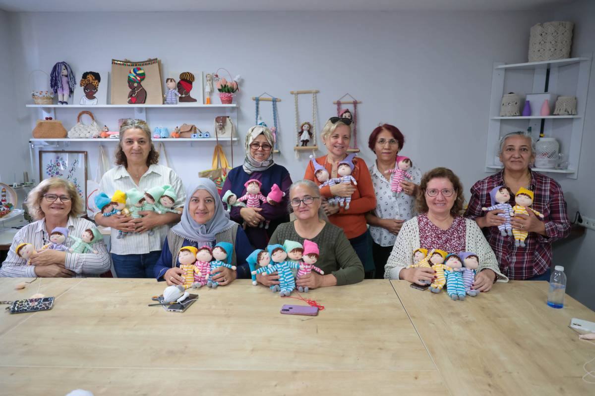 Buca’da iyilik ilmek ilmek örüldü