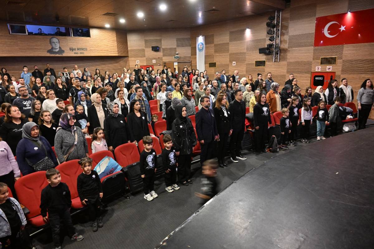 ÇKSM’li Miniklerden Anlamlı Atatürk’ü Anma Programı