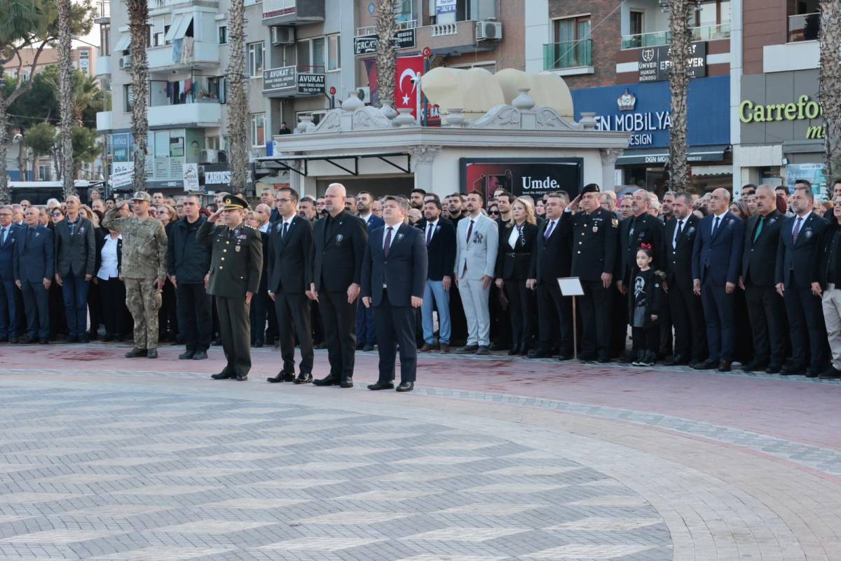 Gazi Mustafa Kemal Atatürk, Menemen'de özlemle anıldı