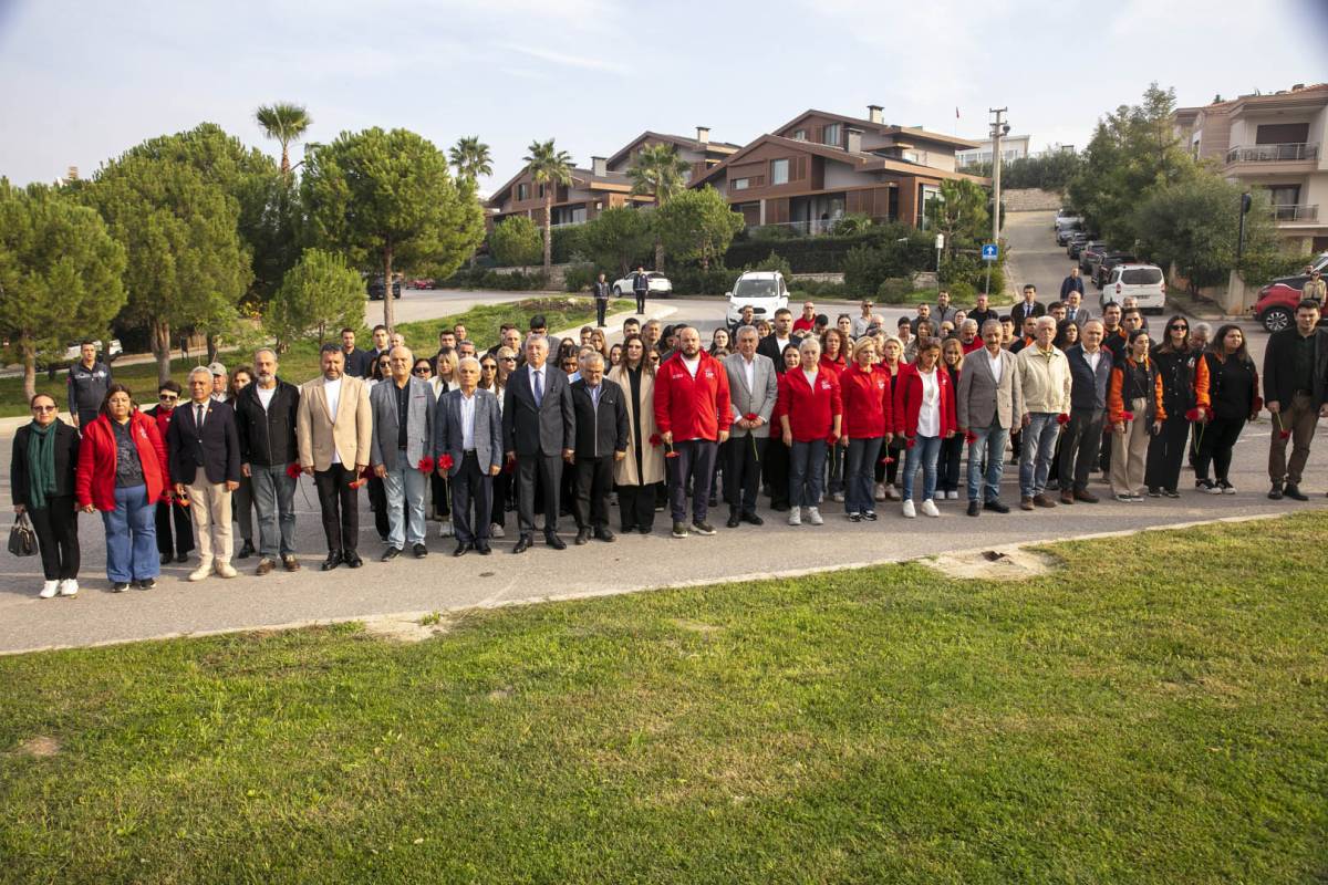 ‘Karaoğlan’ 19. yılında Güzelbahçe’de anıldı!